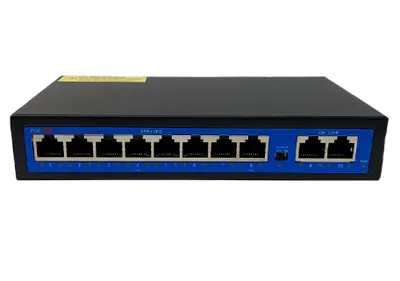 POE коммутатор 8 порт IPCAM IP1008
